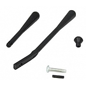 Flaming River Interior Dress Up Kit - Turn Signal Levers/ Hazard Knob Billet Anodized Black - FR20112BK