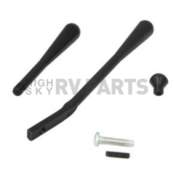 Flaming River Interior Dress Up Kit - Turn Signal Levers/ Hazard Knob Billet Anodized Black - FR20112BK