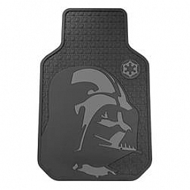 Plasticolor Floor Mat - Universal Fit Rubber Darth Vader Set of 2 - 001582R01