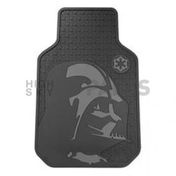 Plasticolor Floor Mat - Universal Fit Rubber Darth Vader Set of 2 - 001582R01