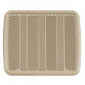 Kraco Floor Mat - Universal Fit Light Chocolate Rubber 1 Piese - KW251077