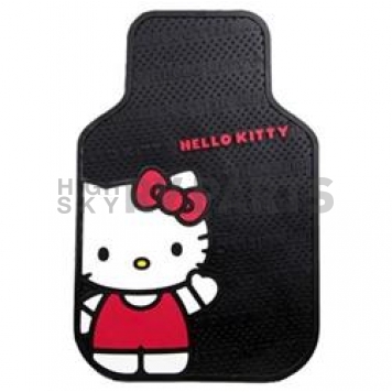 Plasticolor Floor Mat - Universal Fit Rubber Hello Kitty Head With Bow Set of 2 - 001463R01