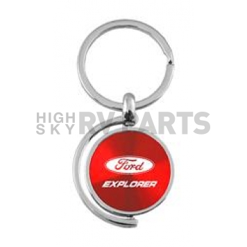 Automotive Gold Key Chain 1025XPLRED