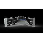 KargoMaster Van Storage System Kit 46TLL