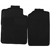 Highland Floor Mat - Multi-Fit Black Rubber Set of 2 - 4603800