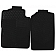 Highland Floor Mat - Multi-Fit Black Rubber Set of 2 - 4603800