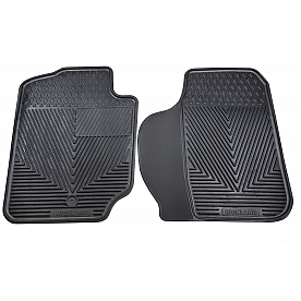 Highland Floor Mat - Direct-Fit Black Rubber Set of 2 - 4603900