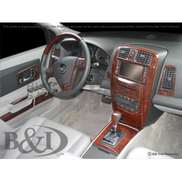 B & I Fender Dash Panel Trim WD536FSCD-1