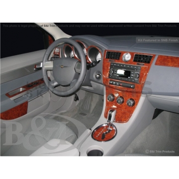 B & I Fender Dash Panel Trim WD825CDET