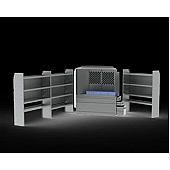 KargoMaster Van Storage System Kit 46PML