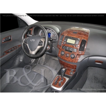 B & I Fender Dash Panel Trim WD934BDRW-1