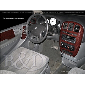 B & I Fender Dash Panel Trim 3D031B1SDB