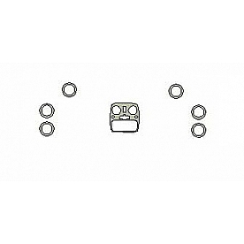 B & I Fender Dash Panel Trim WD338GRW