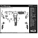 B & I Fender Dash Panel Trim WD942BCF1