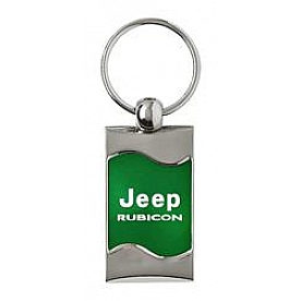Automotive Gold Key Chain 3075RUBGRN