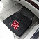 Fan Mat Floor Mat - Universal Fit Black Vinyl Set of 2 - 13956
