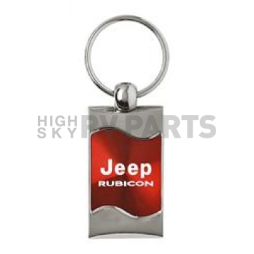 Automotive Gold Key Chain 3075RUBRED