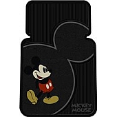 Plasticolor Floor Mat - Universal Fit Rubber Mickey Set of 2 - 001372R01
