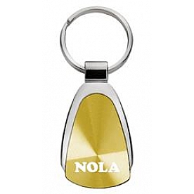 Automotive Gold Key Chain KCGOLDNOLA