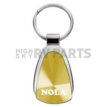 Automotive Gold Key Chain KCGOLDNOLA