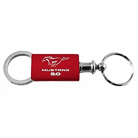 Automotive Gold Key Chain 18MUS50RED