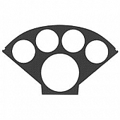 AutoMeter Instrument Panel Overlay 2123