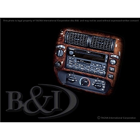 B & I Fender Console Trim WD719IDCF