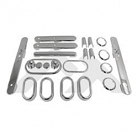 Crown Automotive Interior Trim Kit RT Off-Road Chrome Plated Plastic - RT27030