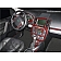 B & I Fender Dash Panel Trim WD827BSNB
