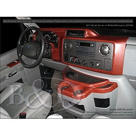 B & I Fender Dash Panel Trim 3D054B1SA2