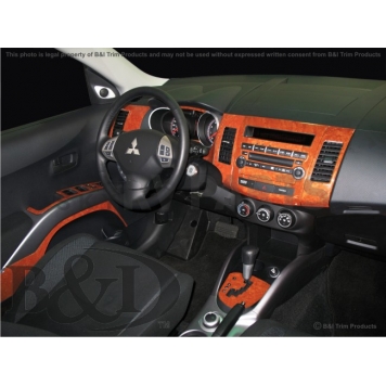 B & I Fender Dash Panel Trim WD828ABLAC
