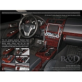 B & I Fender Dash Panel Trim 3D060A6SDB