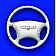 Automotive Gold Key Chain KCWCHR