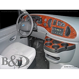 B & I Fender Dash Panel Trim WD833ASDB