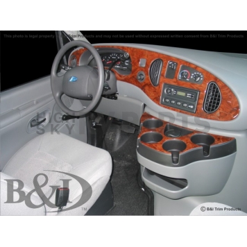 B & I Fender Dash Panel Trim WD833ASDB
