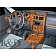 B & I Fender Dash Panel Trim WD690BSDB