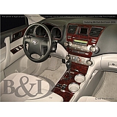 B & I Fender Dash Panel Trim WD851BSDB
