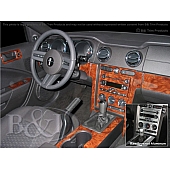 B & I Fender Dash Panel Trim WD580BSDB