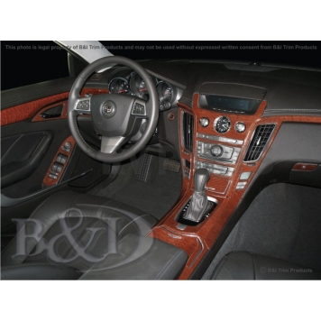B & I Fender Dash Panel Trim WD852BSDB-1