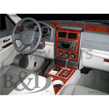 B & I Fender Dash Panel Trim WD858ARBA-1