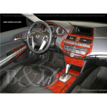 B & I Fender Dash Panel Trim WD859ADSG-1