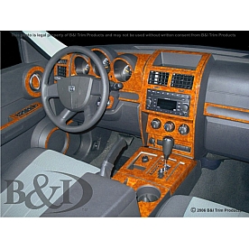 B & I Fender Dash Panel Trim WD690ASDB