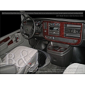 B & I Fender Dash Panel Trim WD862BSDB