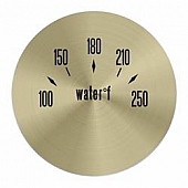 Aurora Instuments Gauge Face Overlay - Gold Daytime Color/ Black Letter Color - 62771