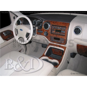 B & I Fender Dash Panel Trim WD894ASDB-1