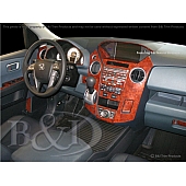 B & I Fender Dash Panel Trim WD897ASDE