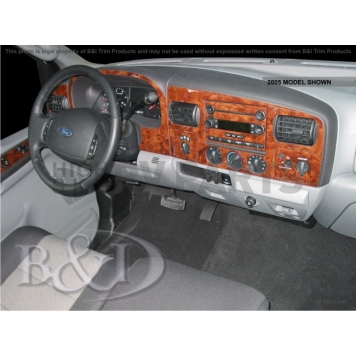 B & I Fender Dash Panel Trim WD457JDOX-1