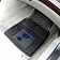 Fan Mat Floor Mat - Universal Fit Black Vinyl Set of 2 - 10596