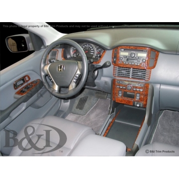 B & I Fender Dash Panel Trim WD466FSNB