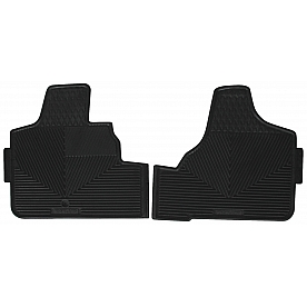 Highland Floor Mat - Direct-Fit Black Rubber Set of 2 - 4603200